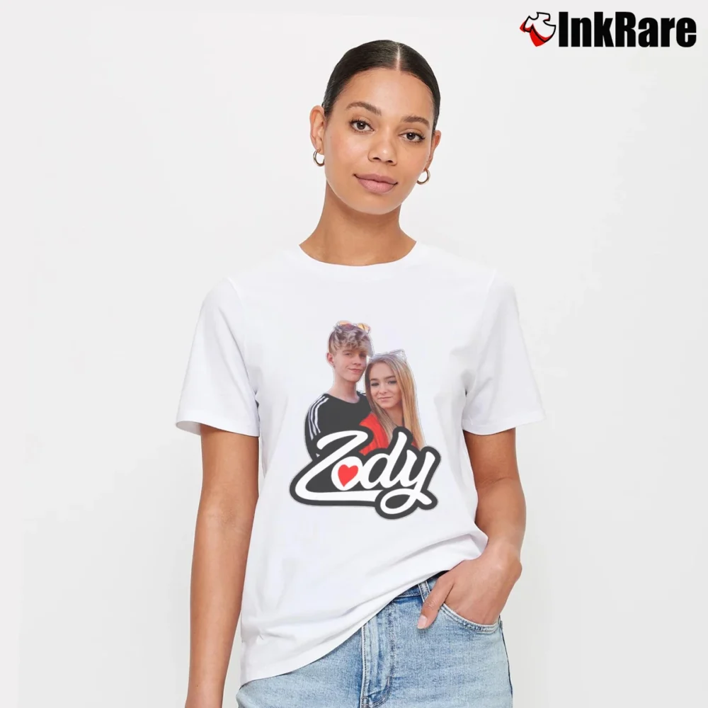 Women’s Zody Orlove Gift Signature T-Shirt in white | Soft, Flattering Fit