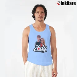 Men’s Zody Orlove Gift Tank Top in light blue | Breathable, Active-Friendly Design