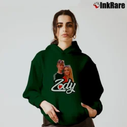 Women’s Zody Supporter Cozy Hoodie in forest green | Warm, Structured, Stylish
