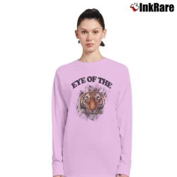 Women’s Zutter Eye Of The Tiger Graphic Long-Sleeve Top in light pink | Sleek, Versatile, All-Season